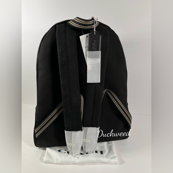 COACH Cargo Canvas Backpack ~NWT~ CAM76 Black main image 8